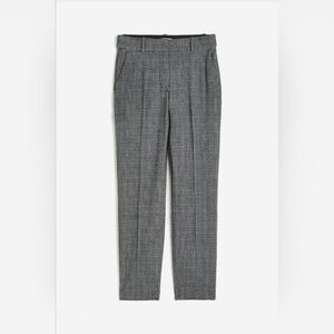 H&M Grey Plaid Career Slacks